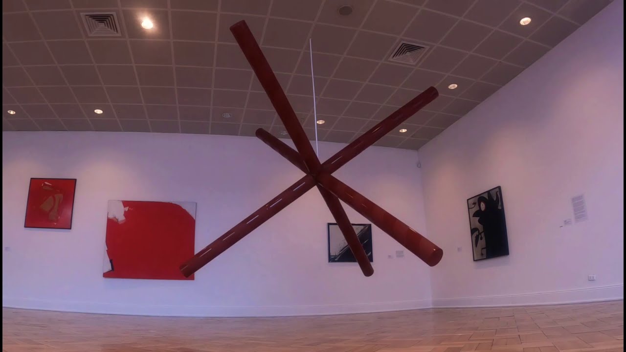 Leif Bolter (Suecia) - R&ouml;d hyllning (Homenaje rojo) 1969-78 Escultura Ensamble mixto cin&eacute;tico