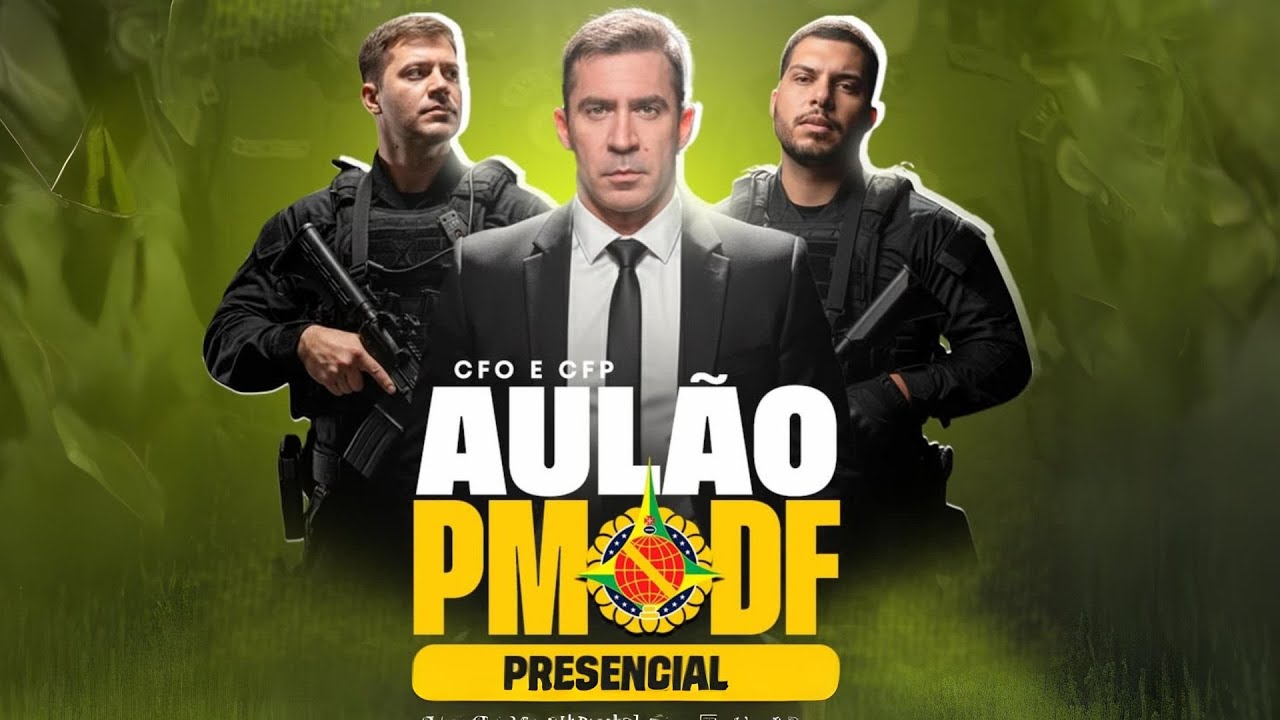 AUL&Atilde;O PMDF - CFP E CFO - PRESENCIAL
