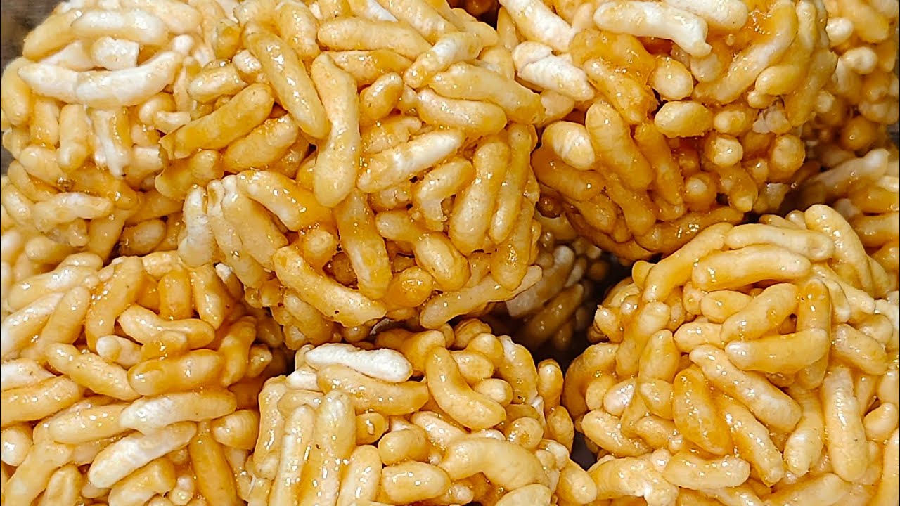 Murmure ke laddu #crunchy #tasty 😋 recipe