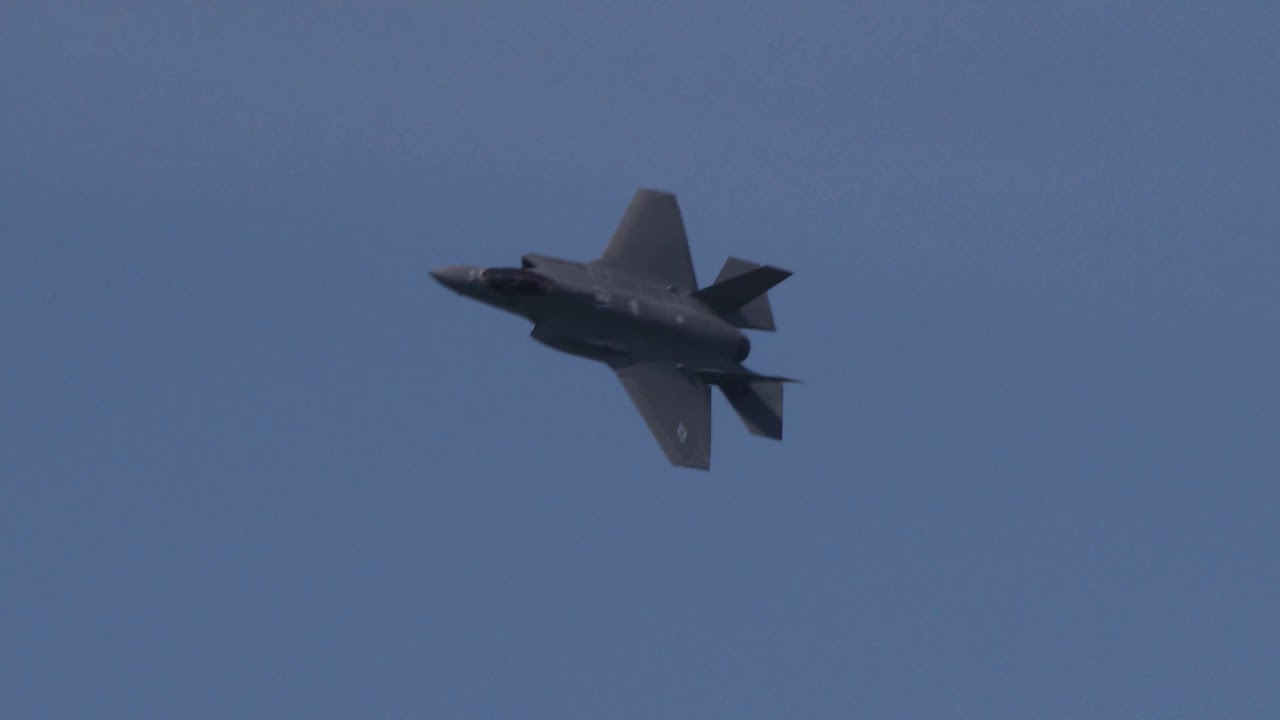 F-35 Lightning II Demo and Heritage Flight San Francisco Fleetweek 2019