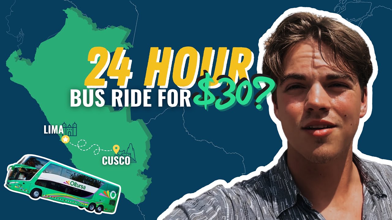 24 Hour Bus Ride for $30 🇵🇪 | Lima to Cusco | Solo Traveling Peru