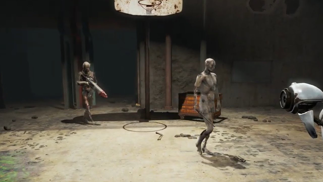 Check Out This Secret Underground Gym | Fallout 4 | #Shorts