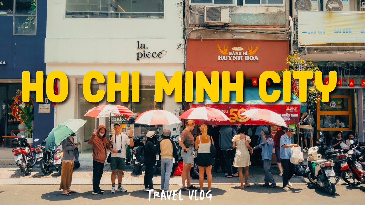 Видеоблог о Хошимине 🇻🇳 Лучший кофе, еда и развлечения в Сайгоне | Видеоблог о путешествиях по Вь...