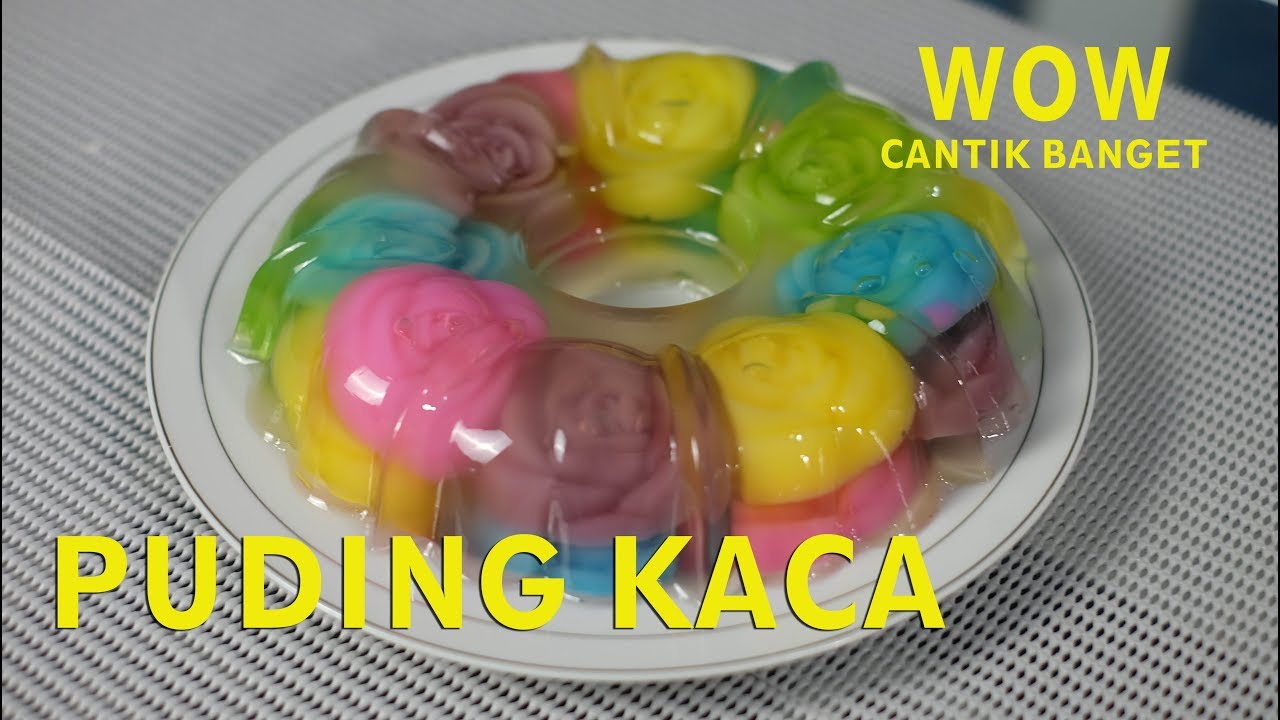 Family Project #32 Puding Mawar Kaca Cantik Banget