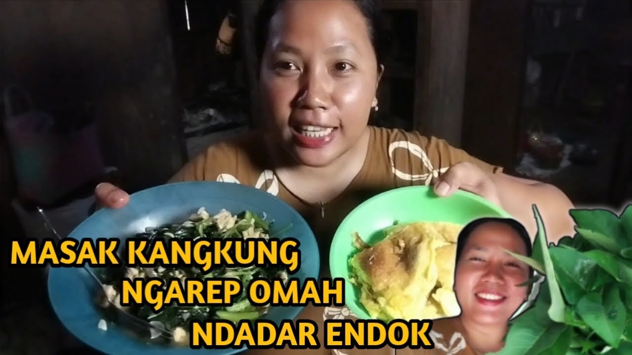 OSENG KANGKUNG CAMPUR TEMPE || KEBUN NGAREP OMAH || NDADAR ENDOK 🌿🍳