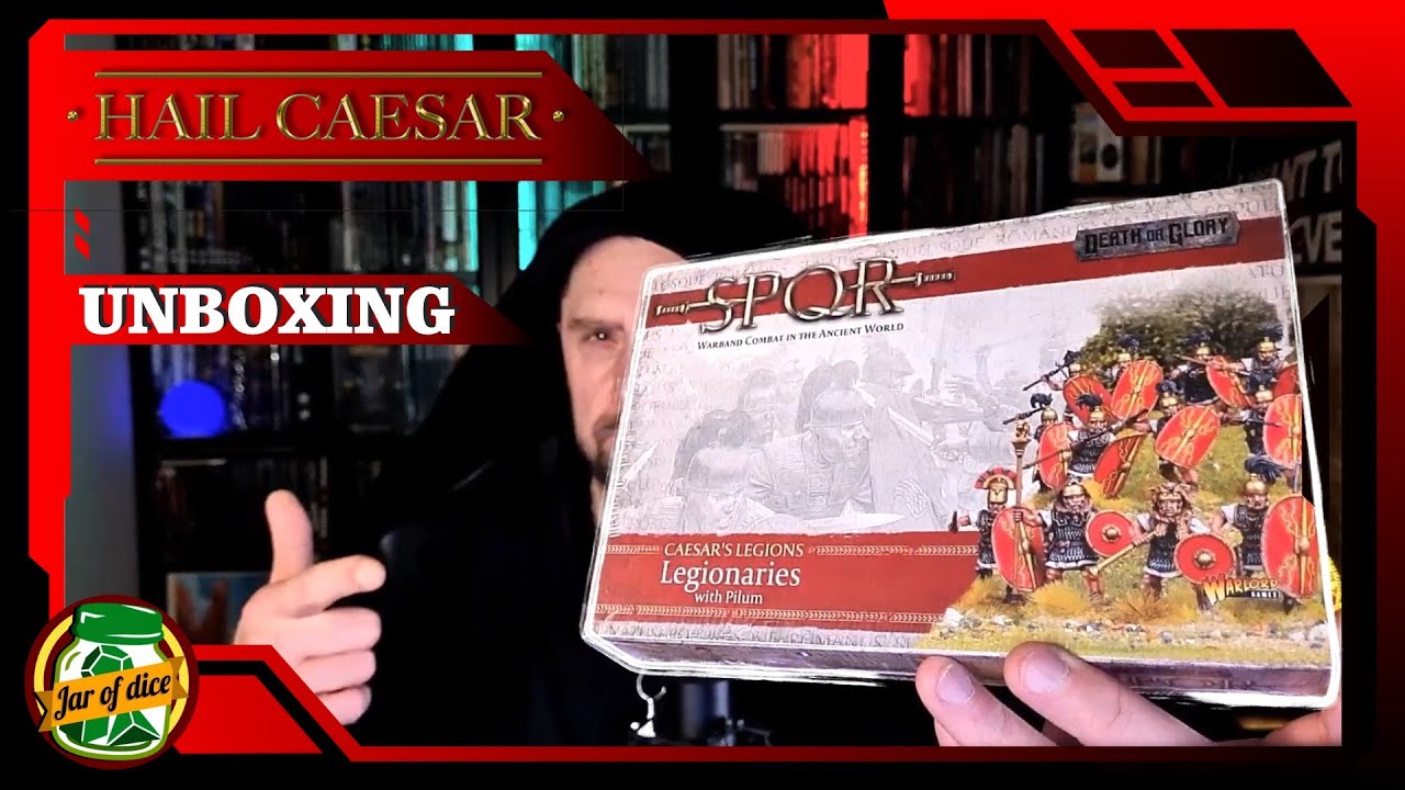 Caesar`s Legionaries with pilum and gladius od Warlord Games (SPQR, Hail Caesar)