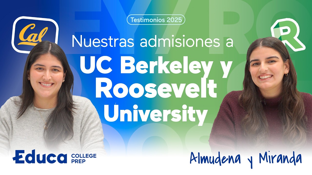 ¿Cómo postular a universidades en USA? | Graduada en Berkeley 🎓 - Freshman en Roosevelt 🎭