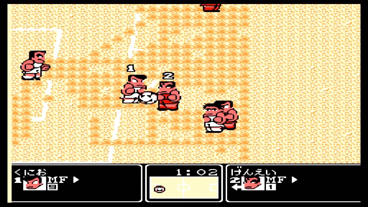 Kunio Kun no Nekketsu Soccer League FAMICOM - VS Mode Part 3