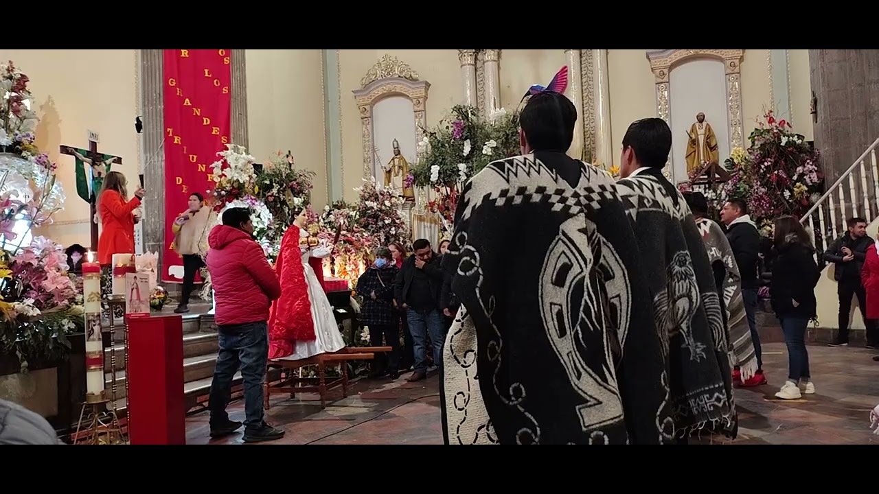 Serenata a Santa Inés, en Zacatelco Tlaxcala México.