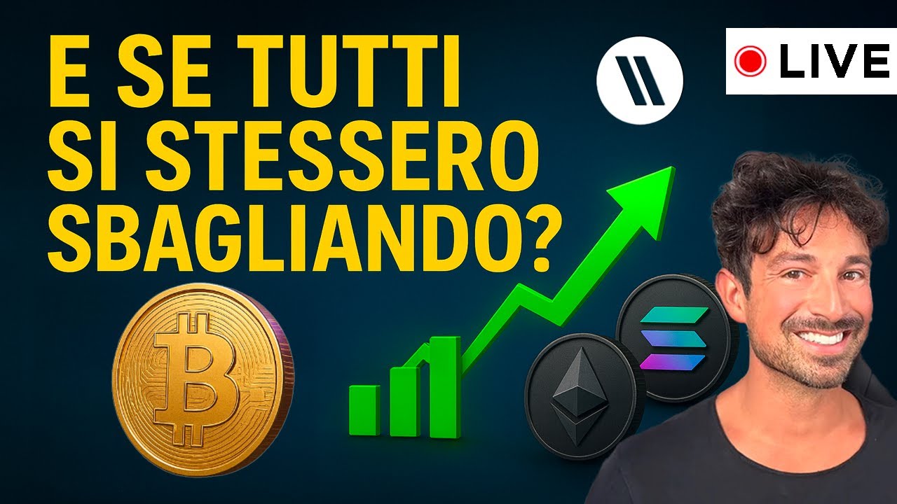BITCOIN, CRYPTO: E SE TUTTI SI STESSERO SBAGLIANDO? (NESSUNO CONSIDERA PI&Ugrave; QUESTA COSA...)