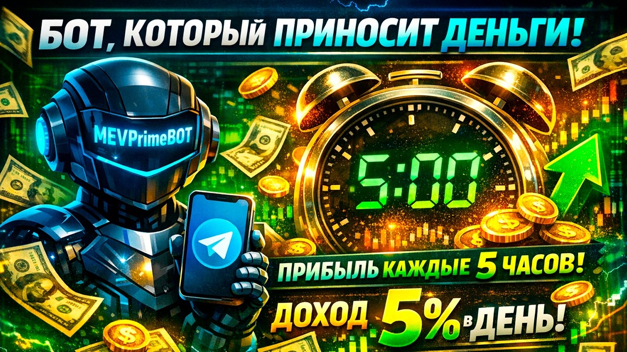 ТЕСТИРУЮ НОВЫЙ БОТ В ТЕЛЕГРАМ ДЛЯ ЗАРАБОТКА USDT! КАК НАЧАТЬ ПОЛУЧАТЬ ПРИБЫЛЬ В MEVPrimeBot