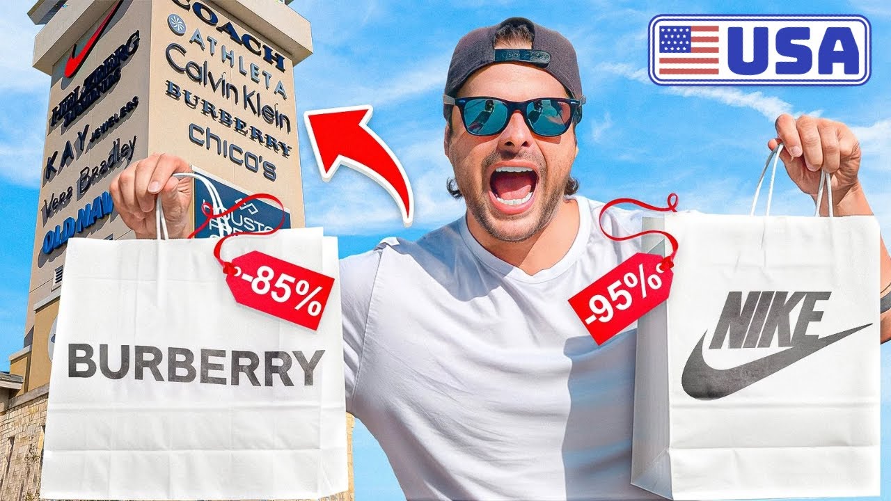 &iquest;Qu&eacute; tan BARATO es comprar en los OUTLETS de USA?🇺🇸 La VERDAD OCULTA 😳💸