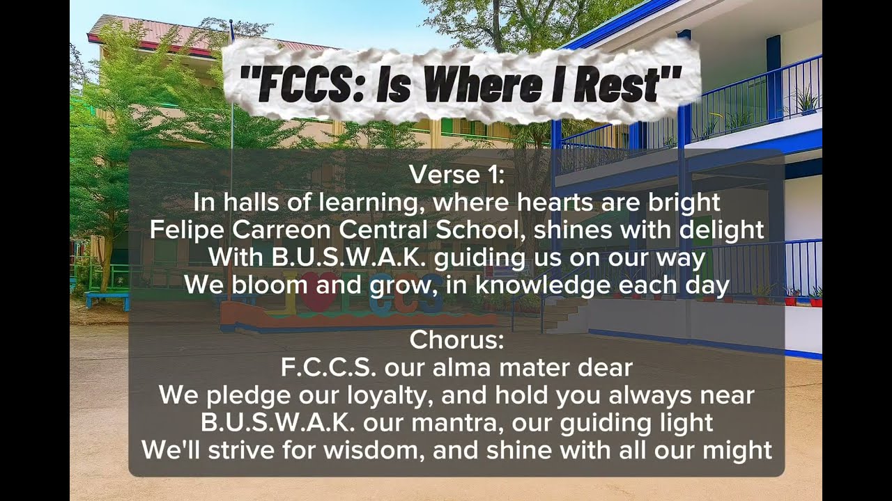FCCS: IS WHERE I REST | THE FCCS SONG