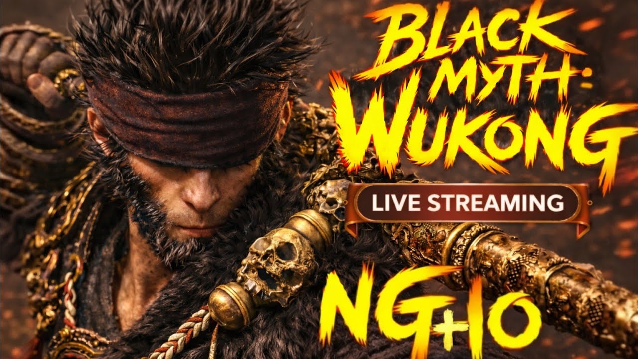 🔴 Playing Black Myth: Wukong until the release of Phantom Blade 0| Part 1 |NG+10| Cloud step build |