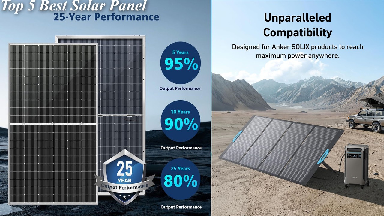 The 5 Best Solar Panel | High Quality  Solar Panel You Can Buy this
