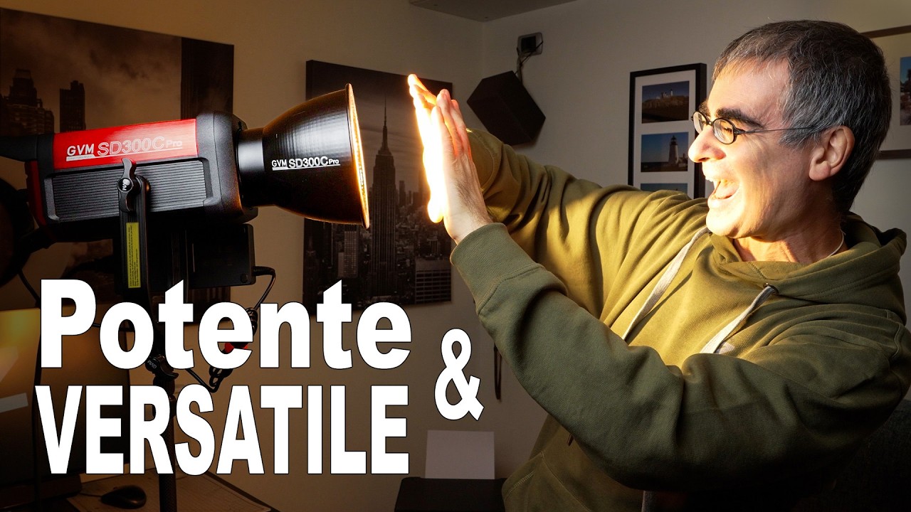 Una Luce per Video RGB adatta ai Fotografi - Recensione GVM Pro SD300C