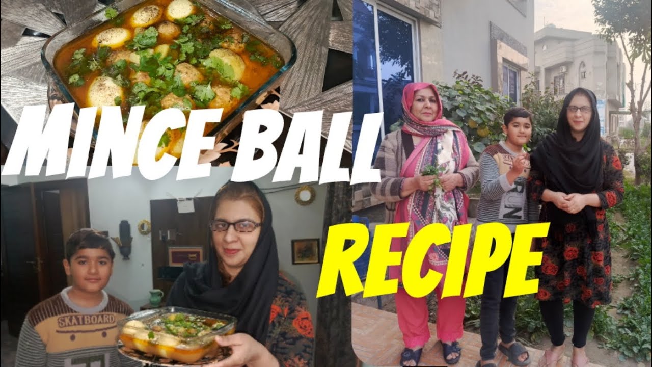 MINCE BALL RECIPE#minceball #recipe#recipeoftheday #recpies #recipeoftheday #recipevideo #familyvlog