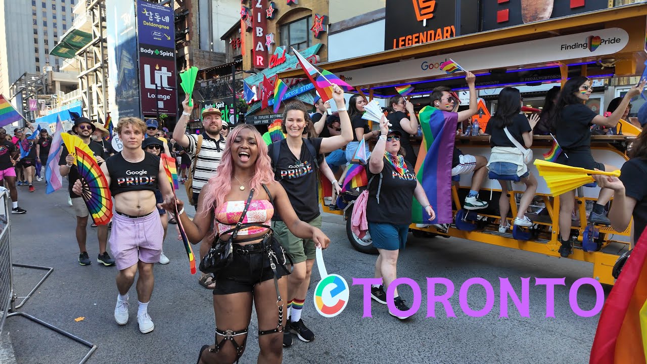 2025 Toronto Pride Parade Full Video