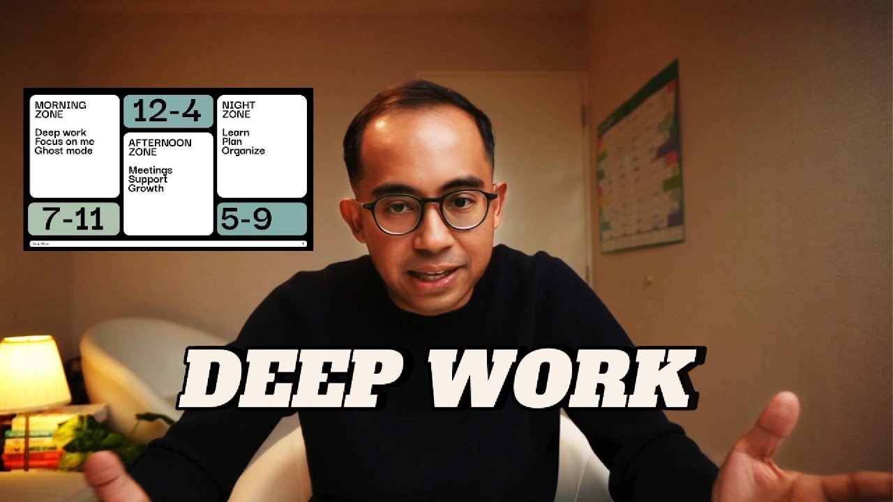 Deep Work to optimize your work and life