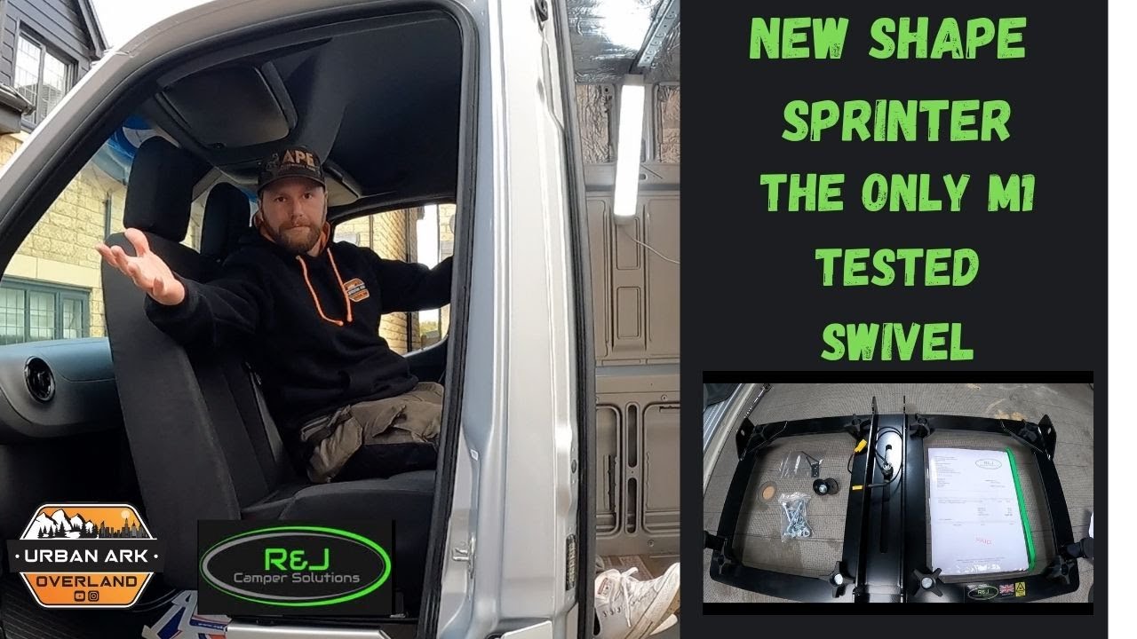 Ep1 NEW shape SPRINTER DOUBLE SWIVEL  single and handbrake lowering kit.