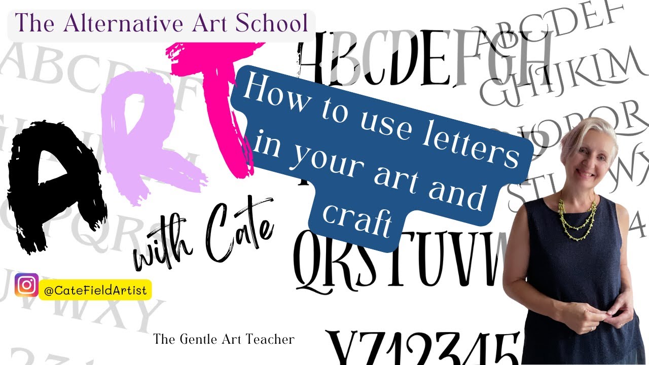 Alphabet Artistry: Creative Ways to Use Letters in Art and Crafts