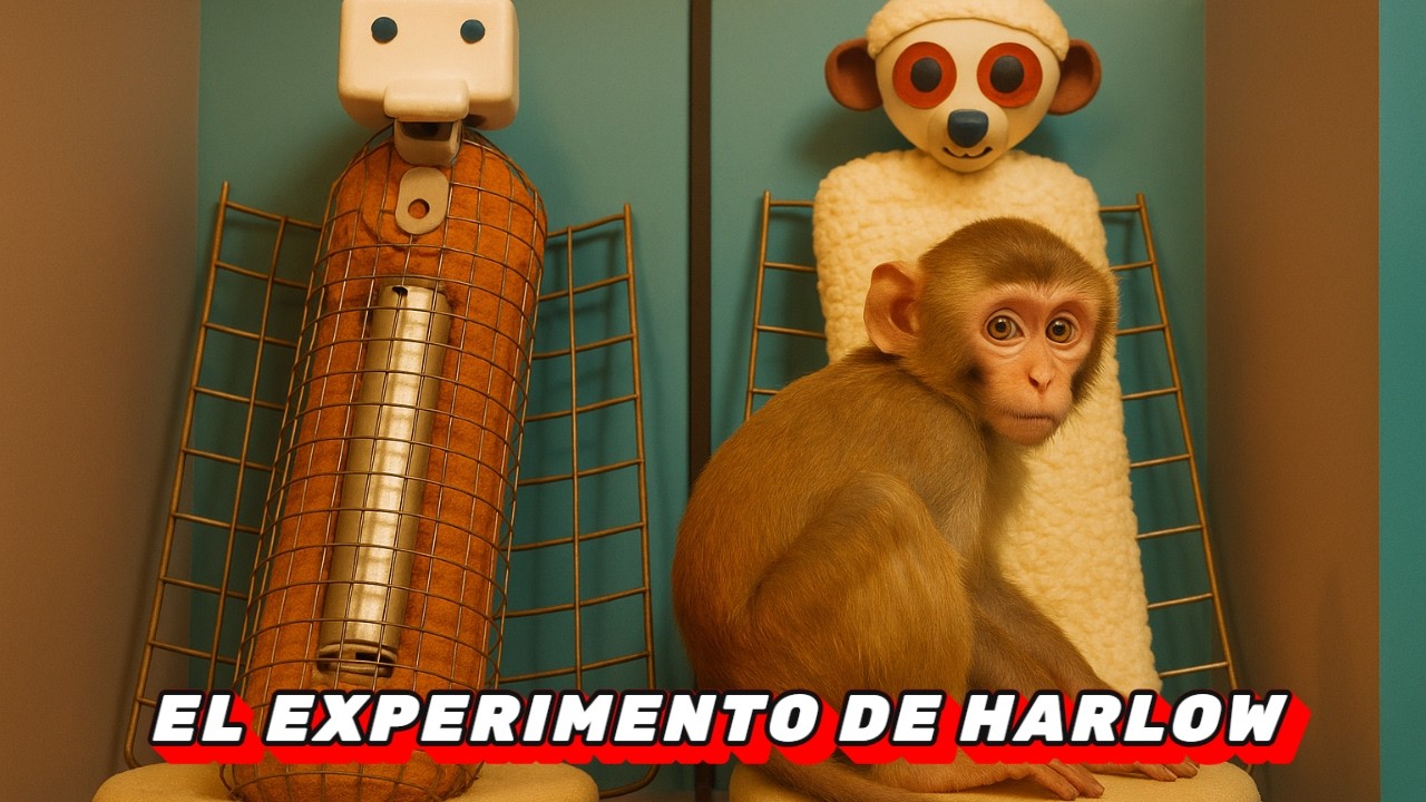 EL EXPERIMENTO DE HARRY HARLOW: Demostró que el Amor es Vital.