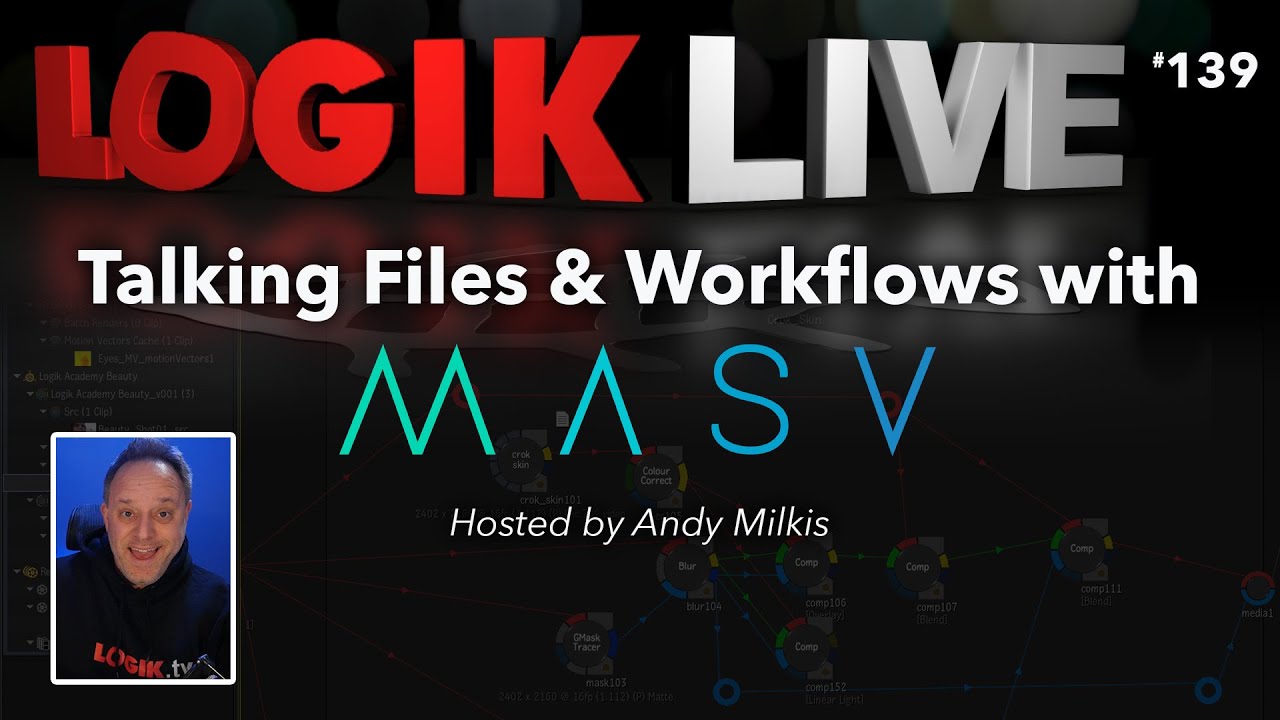 Logik Live #139: Talking Files & Workflows using Massive.io (MASV) with Conner Stirling