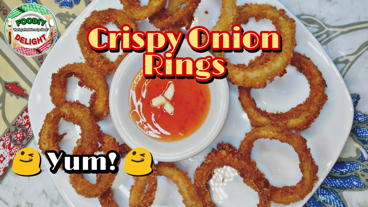 CRISPY ONION RINGS A PERFECT APPETIZERS FOR ANY OCCASION | FOODIY DELIGHT
