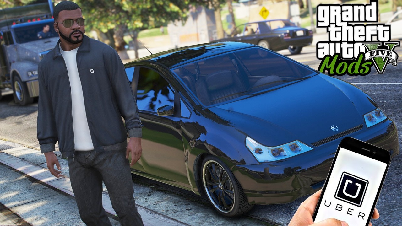 TAXISTAS NÃO DESISTE DE ME PERSEGUIR! - GTA V MODS