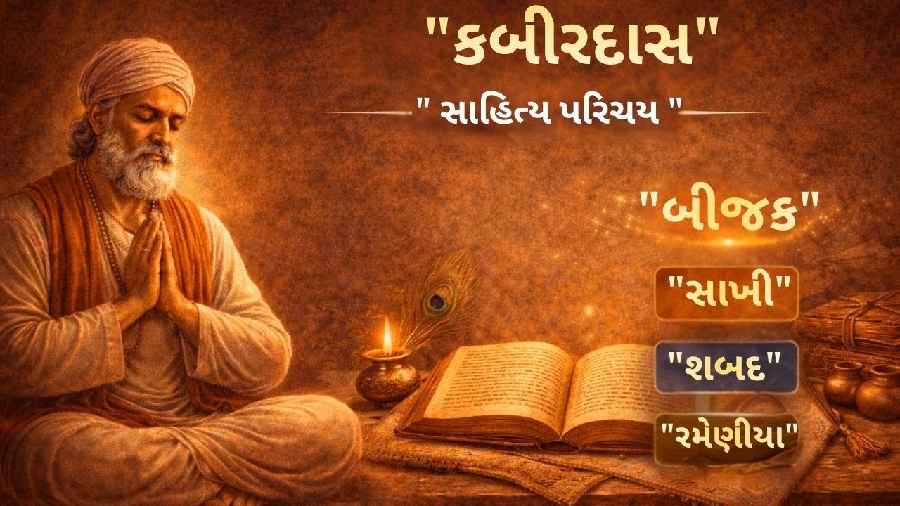 કબીરદાસ : સાહિત્ય પરિચય | બીજક, સાખી, શબદ અને રમેણીયા