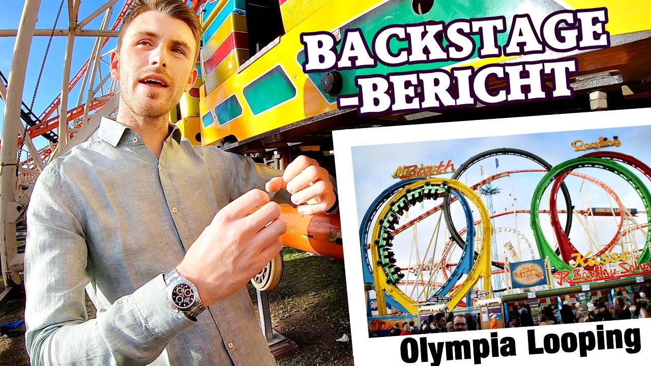 BACKSTAGE: Olympia Looping - Barth | Die größte Kirmes-Achterbahn der Welt!