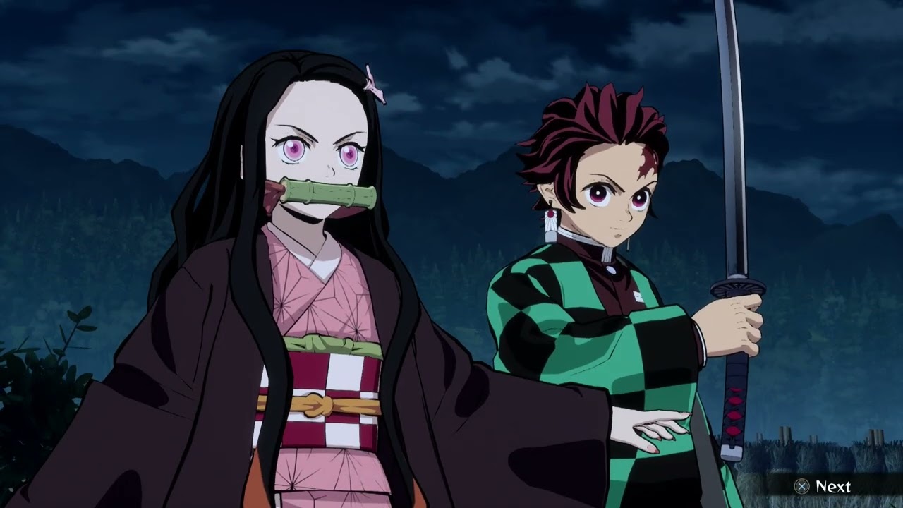 DEMON SLAYER KIMETSU NO YAIBA GAMEPLAY TANJIRO & NEZUKO VS DEMONS ON PLAYSTATION 4 PS4