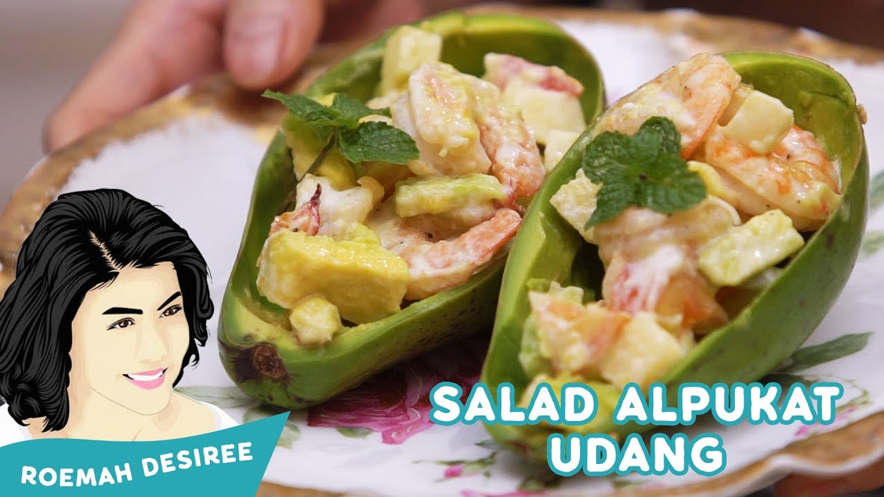 Resep Salad Alpukat Udang Untuk Diet - Roemah Desiree