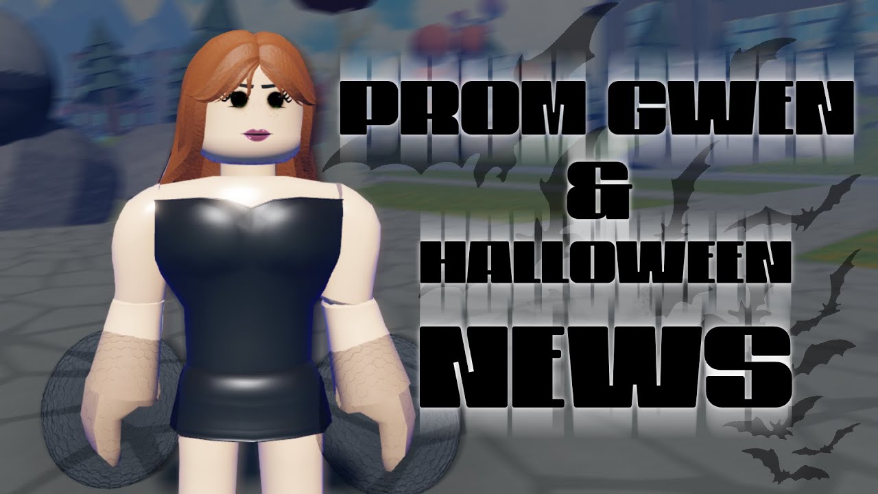 Prom Gwen Gameplay + Halloween News | Heroes Online World Roblox