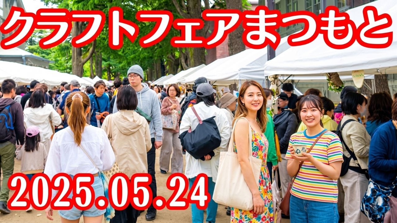 【クラフトフェアまつもと 2025】ほぼ全出店者262組を撮影して紹介。これでクラフトフェアの全てが分かる！松本市あがたの森公園は今年もやっぱり大盛況。