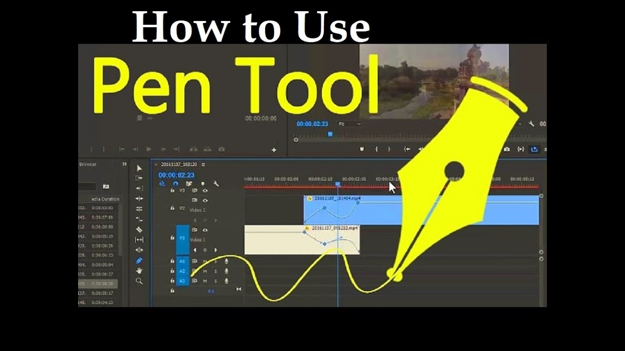 Master Precision Masking: Pen Tool in Adobe Premiere Pro