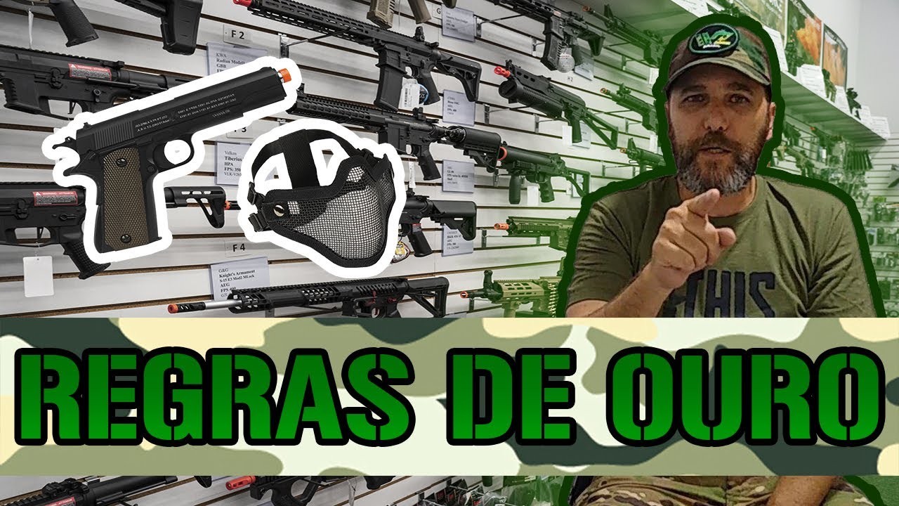 ESTA COME&Ccedil;ANDO OU VAI COME&Ccedil;AR NO AIRSOFT - N&Atilde;O DEIXE DE VER ESTE V&Iacute;DEO