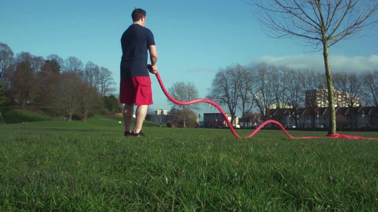 Battle Rope   Vintage Squats