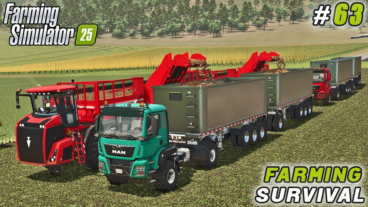Harvesting Beets, Pruning Vines, and Launching a New Industry | Survival Farming | FS 25 | ep #63