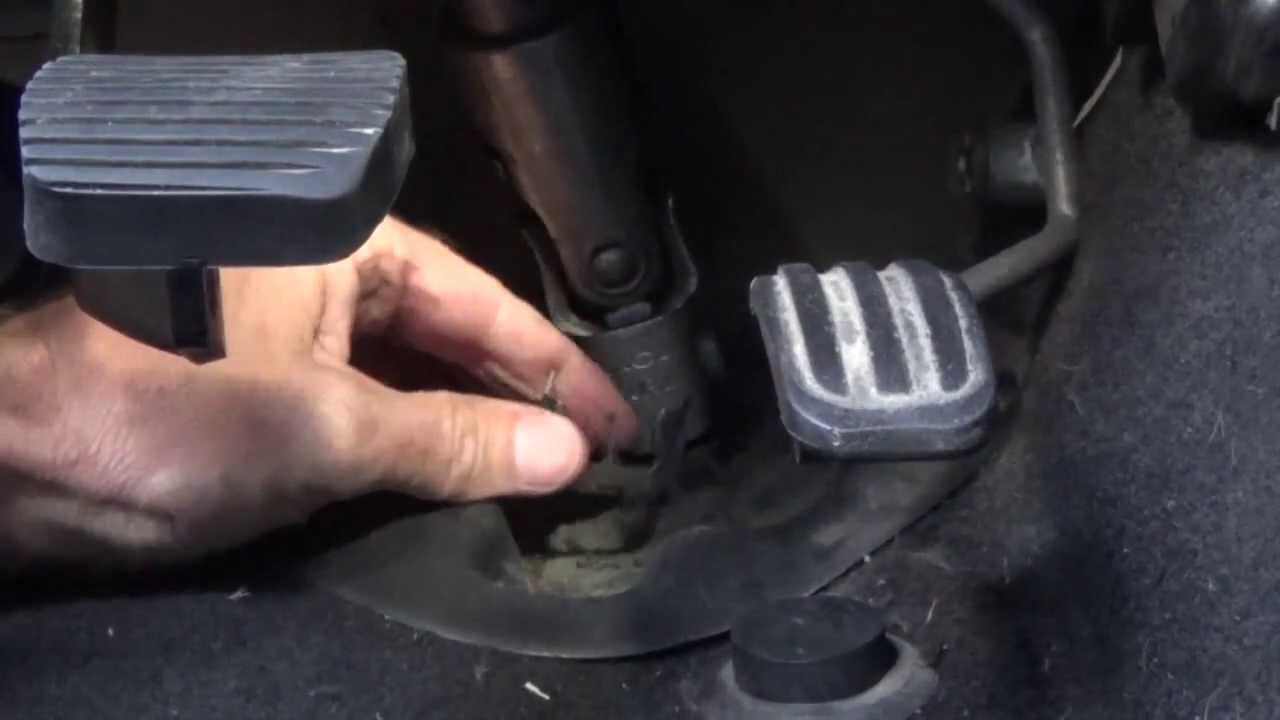 Steering column universal joint remove & refit step by step