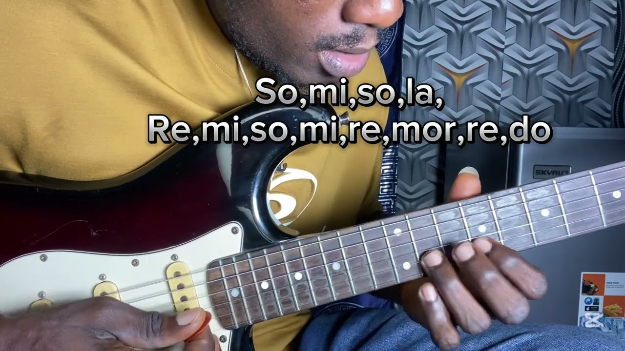 2 Tasty Gospel Worship Licks for Improvisation (guitar lesson for beginners)
