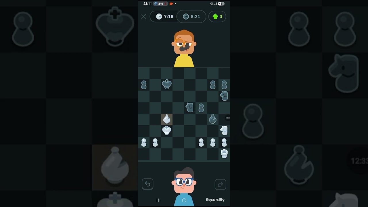 Juego de ajedrez (RayanAitChaou vs Malakai) PARTE 2