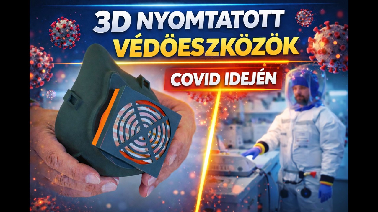 3D nyomtatott egyéni védőeszközök készítése és tesztelése a COVID alatt