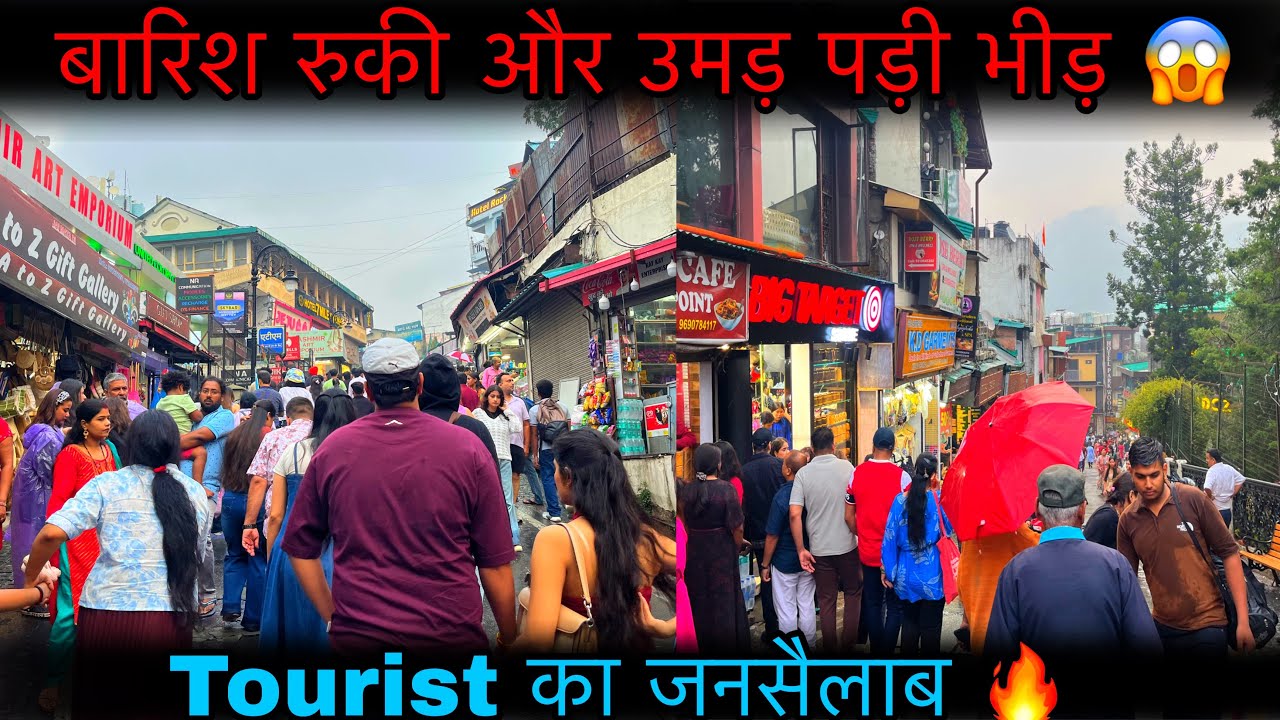 Mussoorie Latest Update 2026 | Achanak Barish Aur Phir Tourist Ka Sailaab 😱
