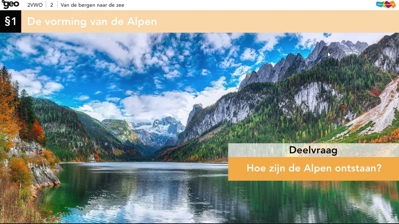HV2/ VWO2 Hoofdstuk2 Van de bergen naar de zee Geo 10e editie