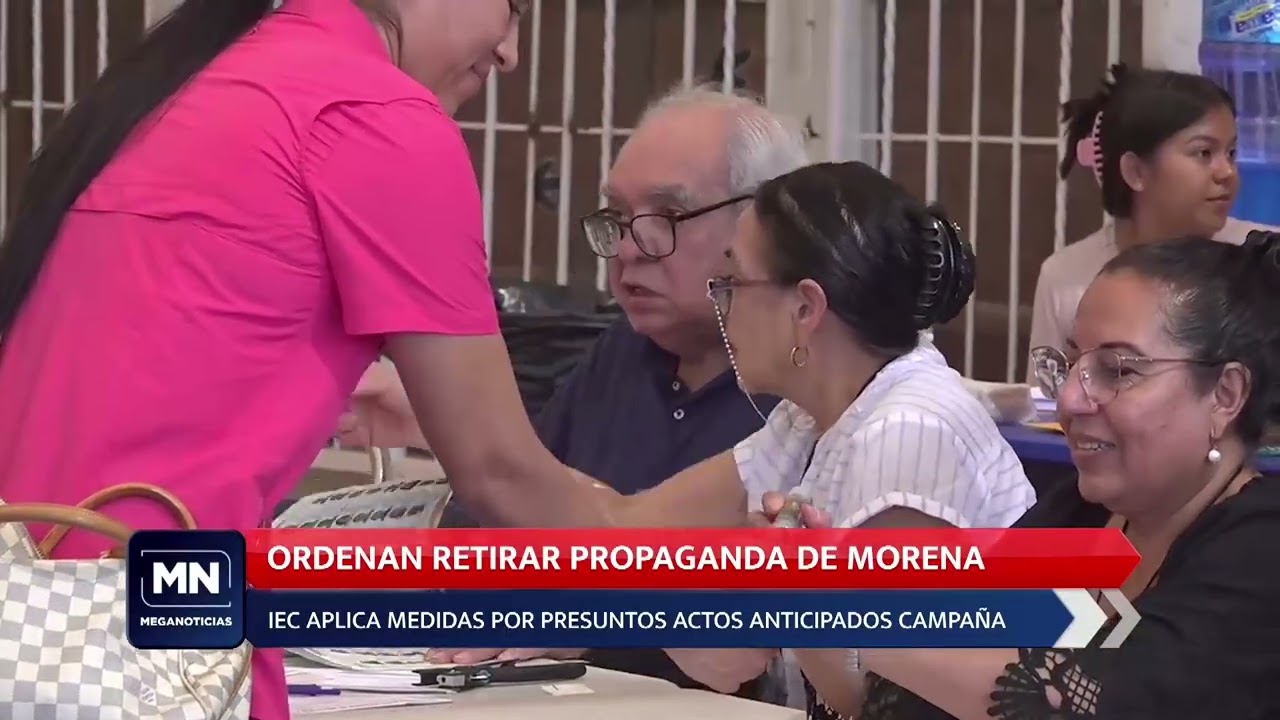 IEC ordena retirar propaganda de Morena con silueta de Claudia Sheinbaum