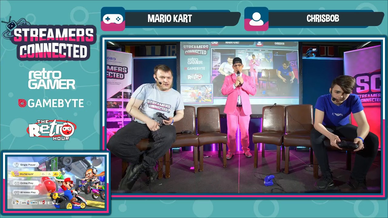 #StreamersConnected LIVE Stage at #PlayExpoGlasgow on dlive.tv/StreamersConnected