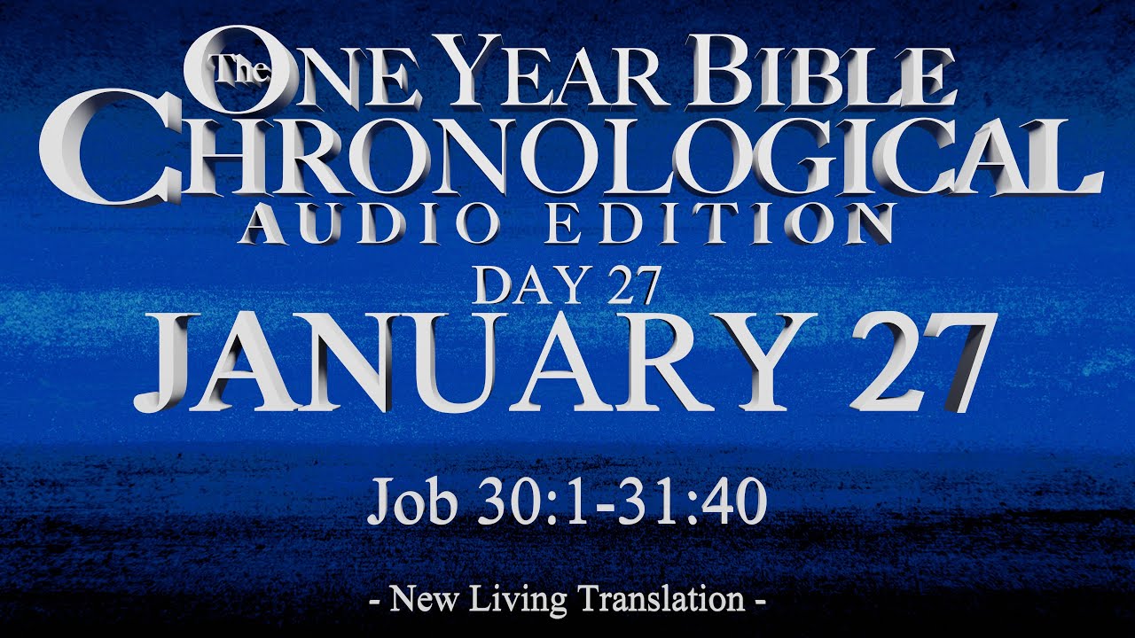 Day 27 | January 27 | Chronological Bible Audio | Job 30-31