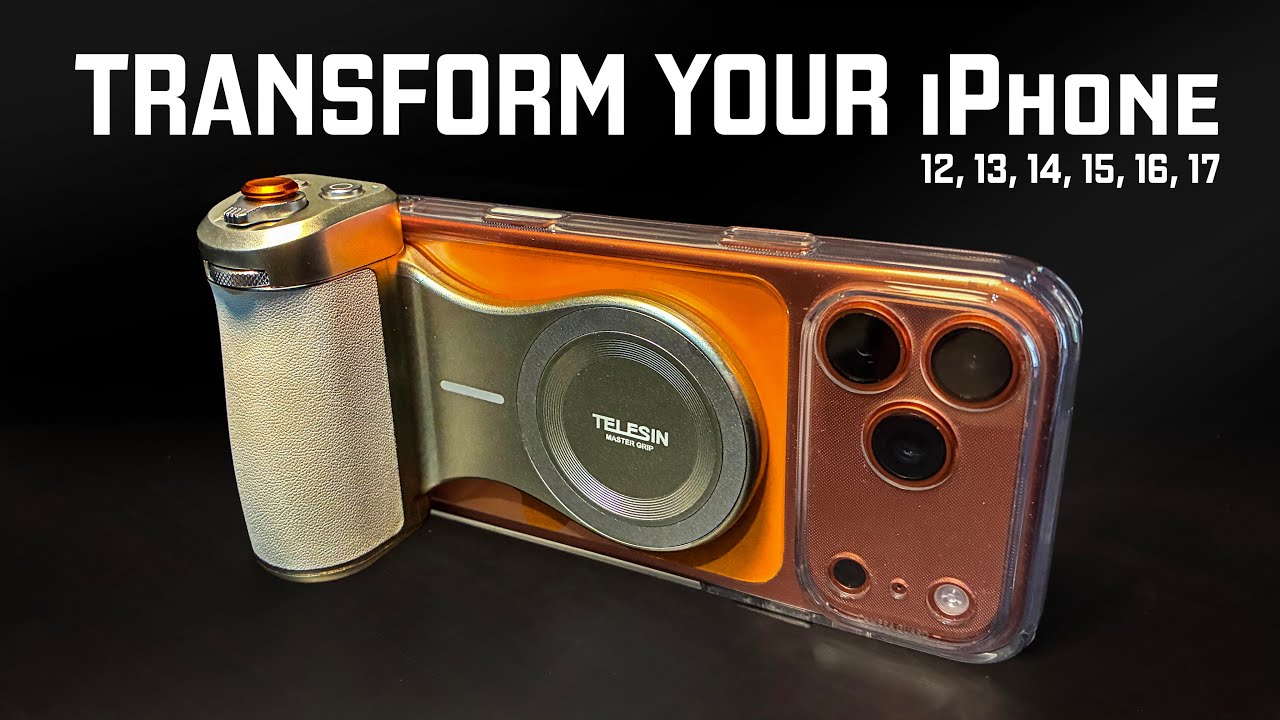 Upgrade Your iPhone with Telesin Pro Shot Imaging Grip