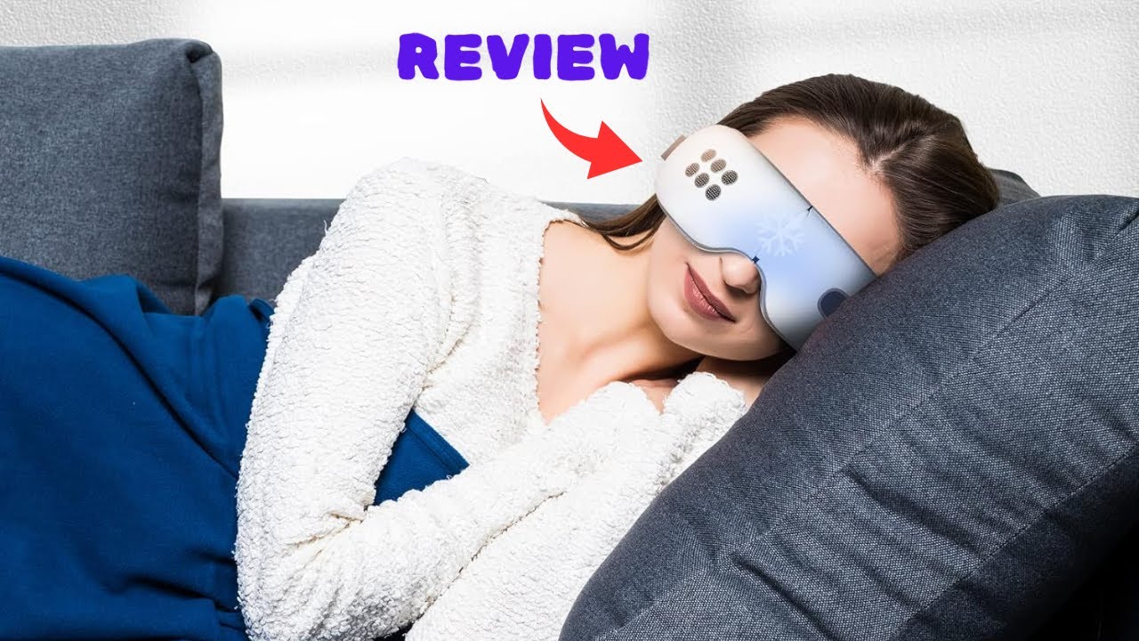 fmlave Eye Massager with Heat and Cooling Review | Massager Improve Sleeping